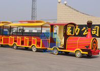 بسيطة تشغيل ركوب قطار الملاهي ، ركوب قطار متنزه لحفلة عيد ميلاد للأطفال المزود