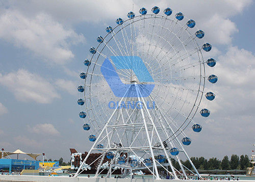 Qiangli العلامة التجارية 88M أرض المعارض فيريس عجلة مخصص الكهربائية مراقبة عجلة فيريس المزود